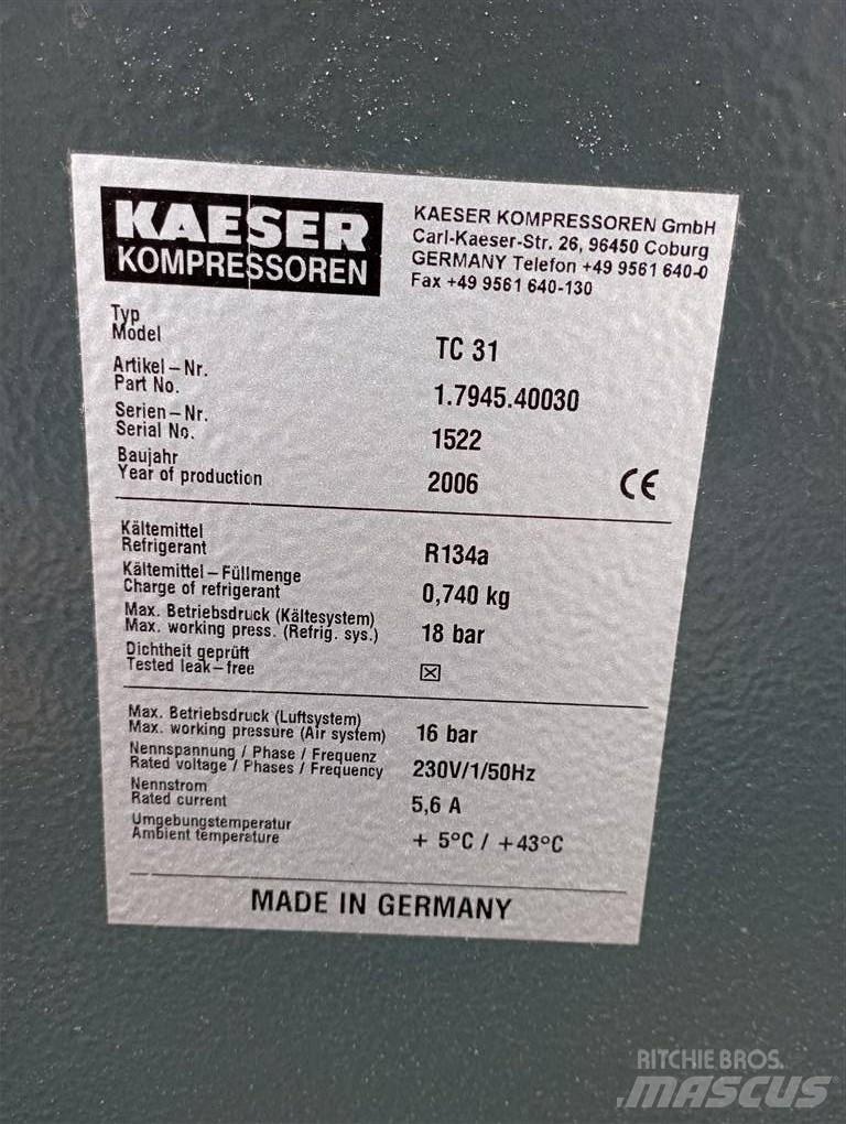 Kaeser TC31 Compresoare