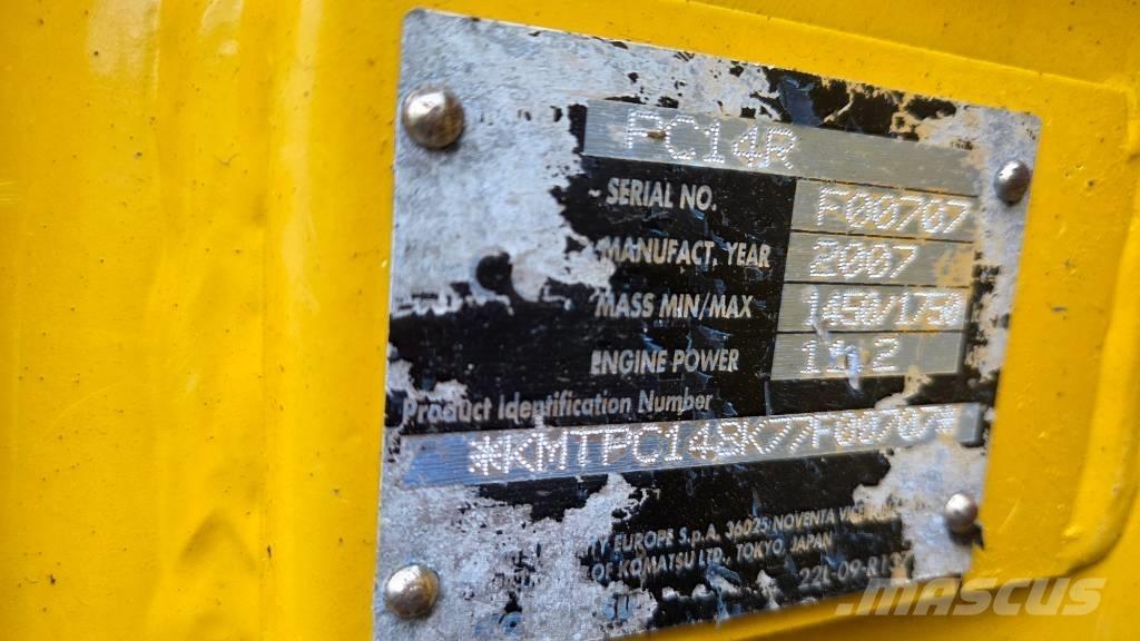 Komatsu PC 14 R Mini excavatoare < 7t