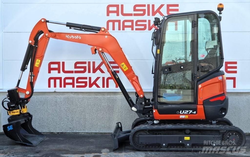 Kubota U 27-4 Mini excavatoare < 7t