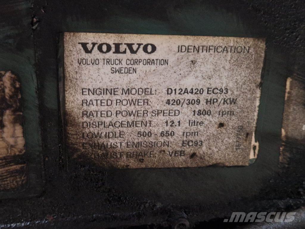 Volvo D12A420 Motoare