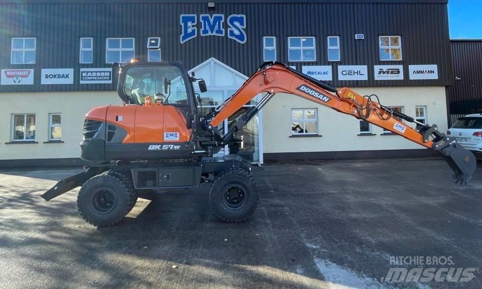 Doosan Dx57W-7 Excavatoare cu roti