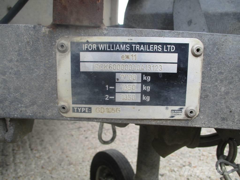 Ifor Williams GD105G Pick up/Prelata
