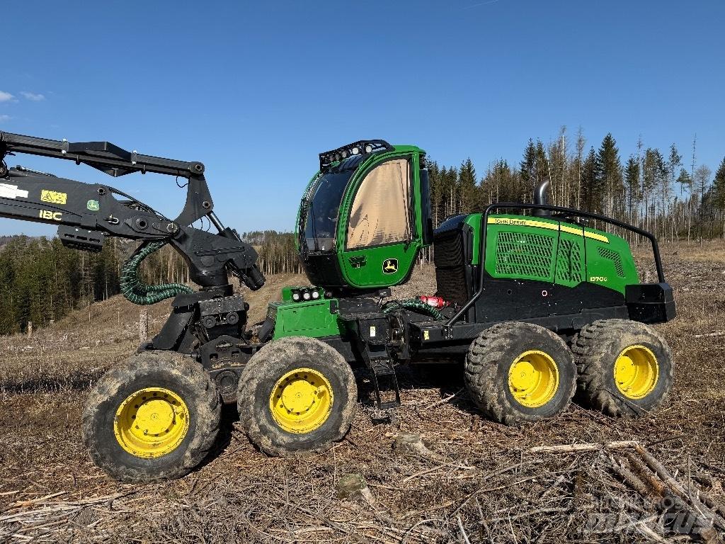John Deere 1270 G Combine forestiere