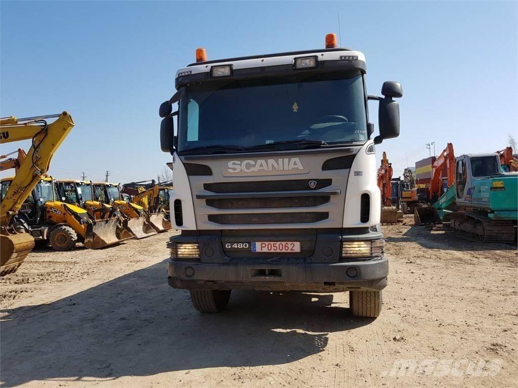Scania G480 8x4 Camion cu incarcator
