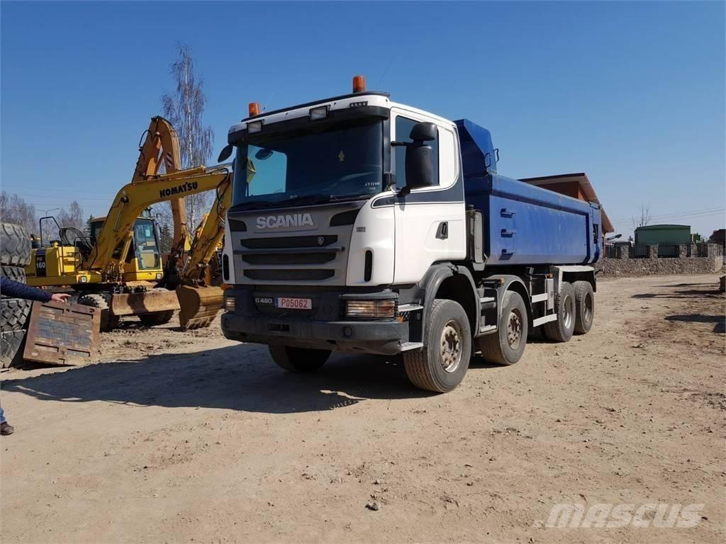 Scania G480 8x4 Camion cu incarcator