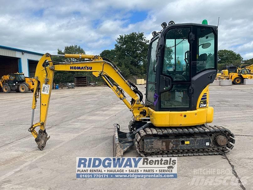 Komatsu PC 26 MR-5 Mini excavatoare < 7t