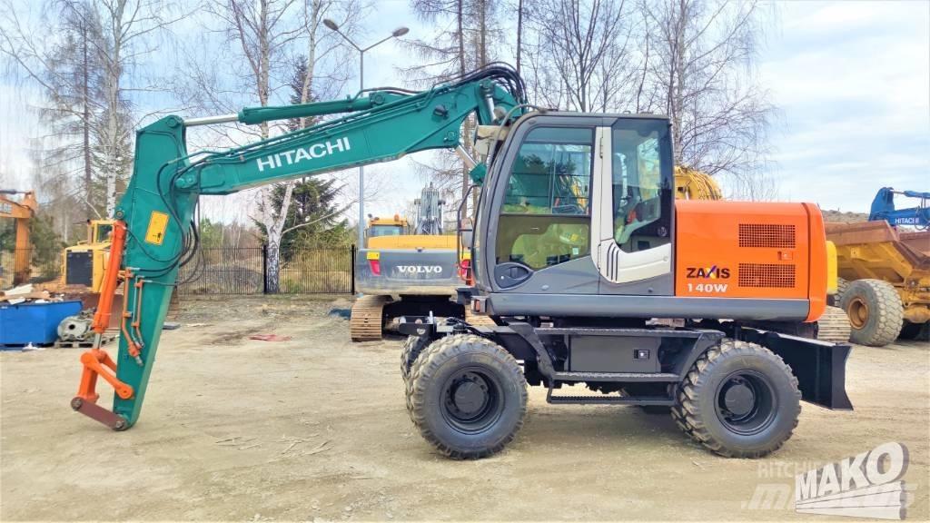 Hitachi ZX 140 W-3 Excavatoare cu roti