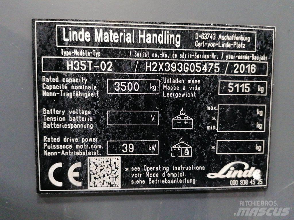 Linde H35T-02 Stivuitor GPL