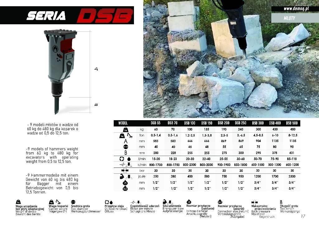  DEMOQ DSB300 Ciocane / Concasoare