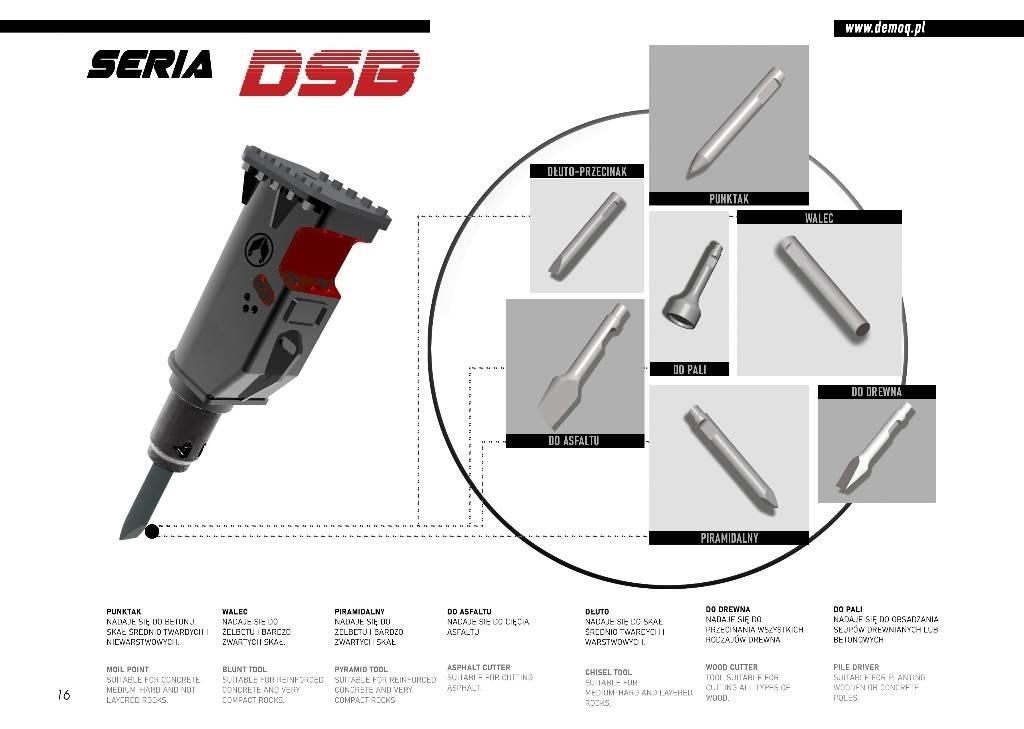  DEMOQ DSB300 Ciocane / Concasoare