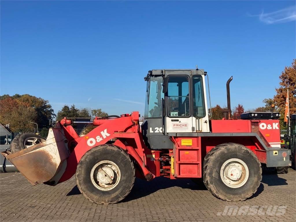 O&K L 20 Incarcator pe pneuri