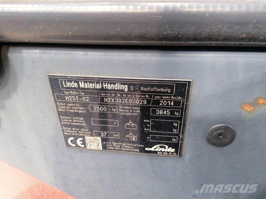 Linde H25T-02 Stivuitor GPL