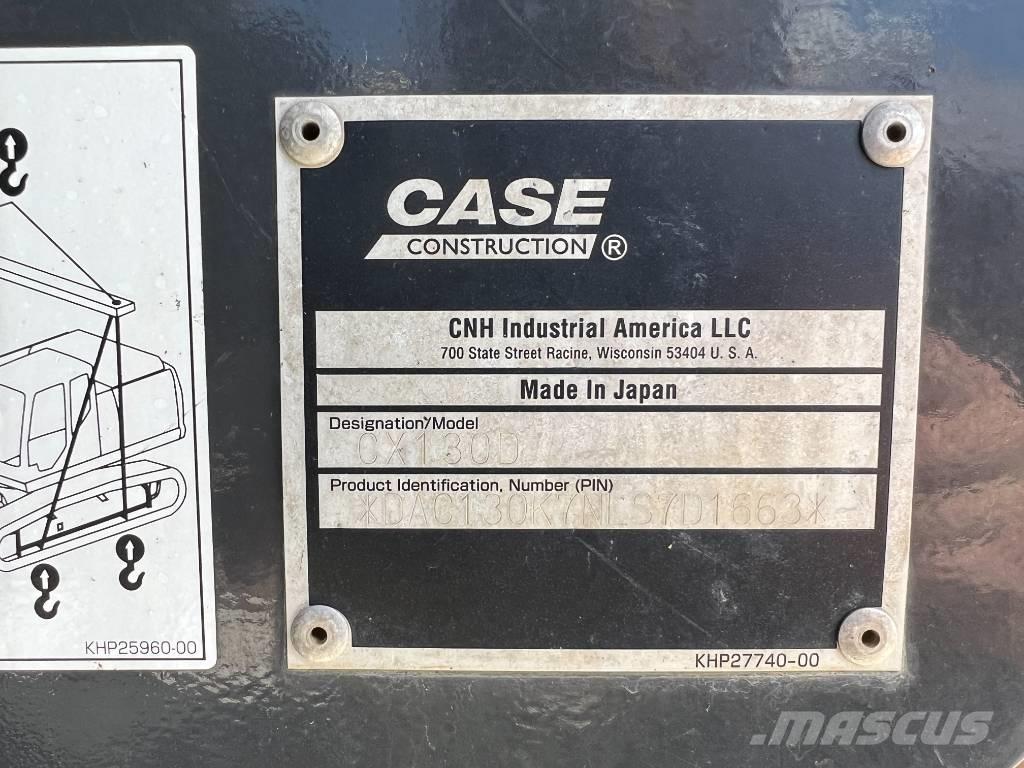 CASE CX 130 D Excavatoare pe șenile
