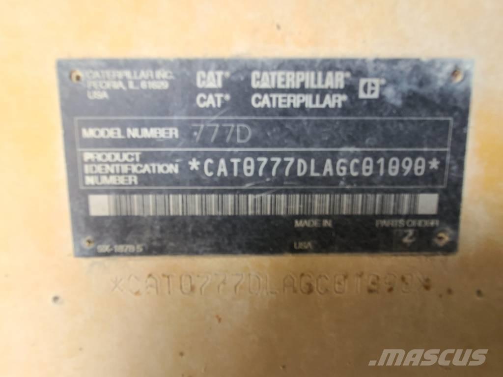 CAT 777D Transportoare articulate