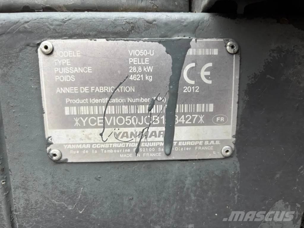 Yanmar VIO50-U Mini excavatoare < 7t