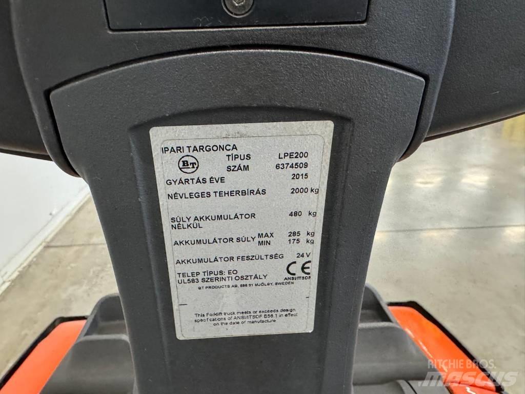 Toyota 10792 LPE 200 Stivuitor electric