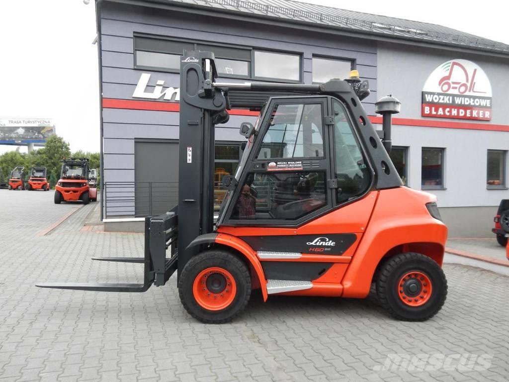 Linde H60D-03 Stivuitor diesel
