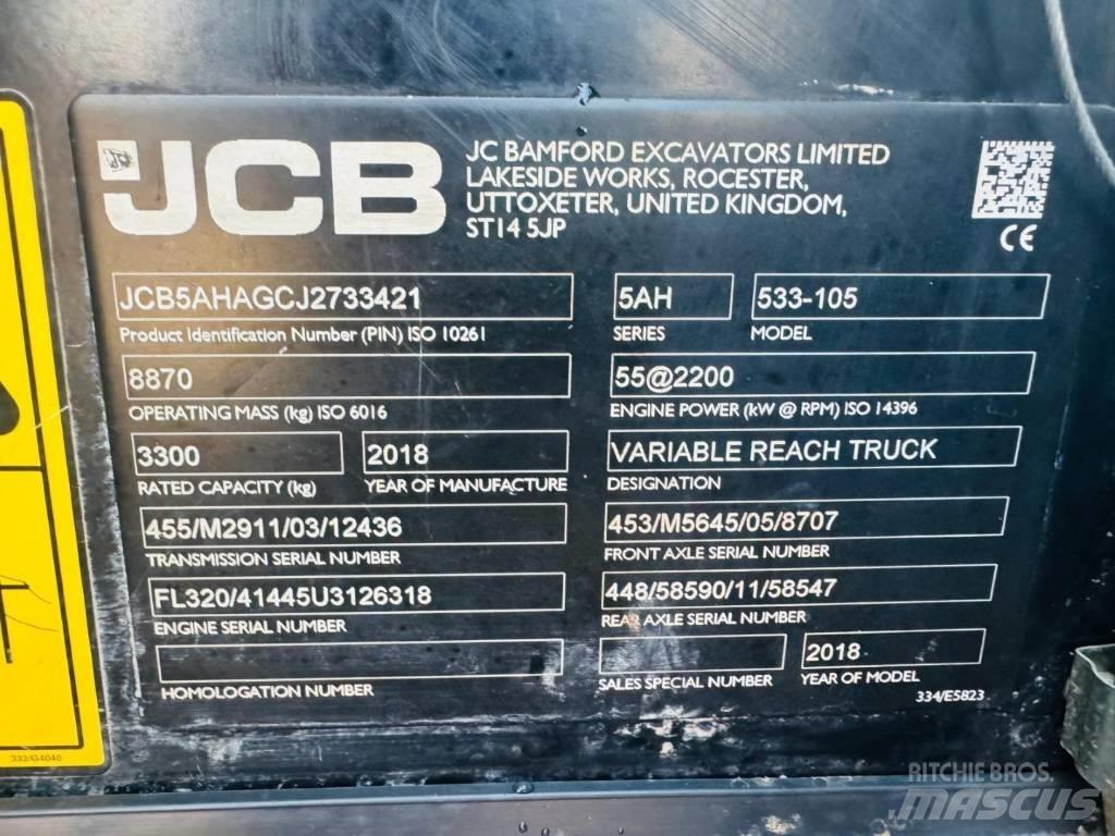 JCB 533-105 Stivuitoare telescopice
