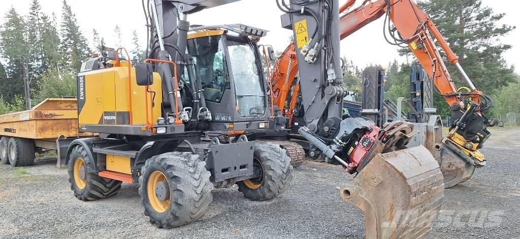 Volvo EWR 150 E Excavatoare cu roti