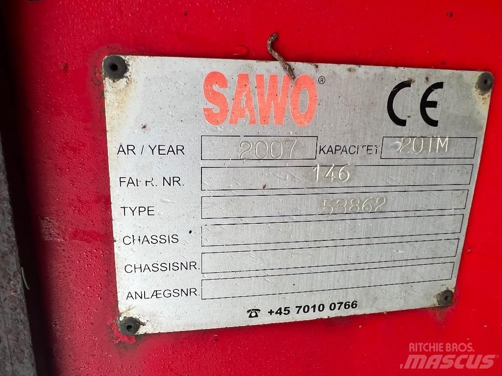 Hiab 20tm Krankonsol Macarale de încarcat