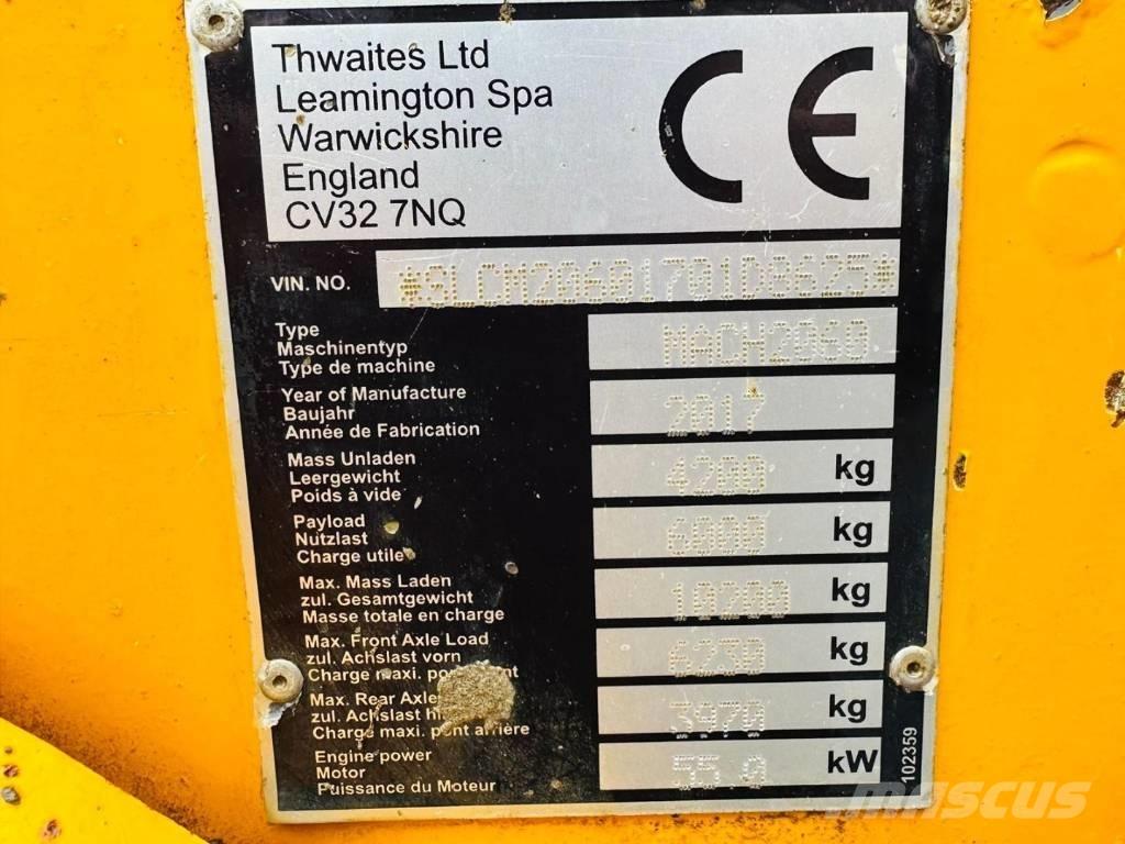Thwaites 6T Minitractor de teren