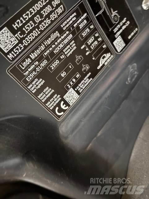 Linde E25/600HL Stivuitor electric