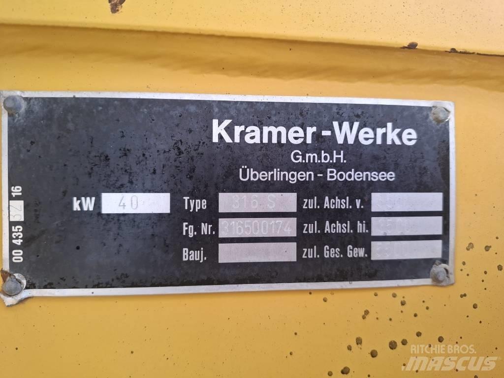 Kramer 316 Buldoexcavatoare
