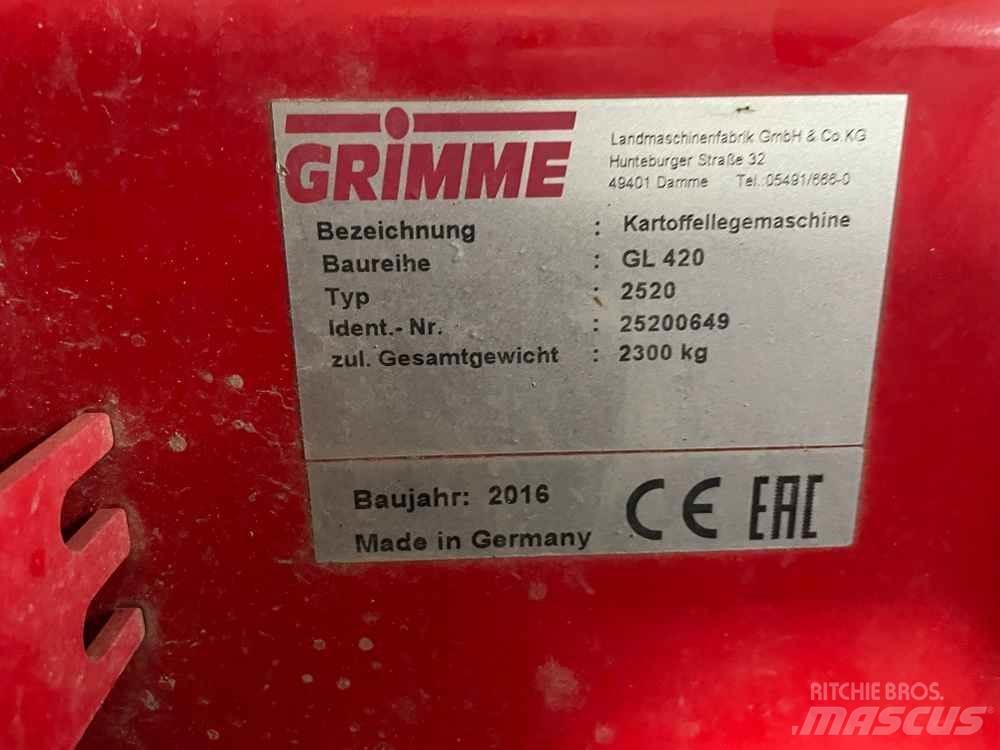 Grimme GL 420 Utilaje plantat cartofi