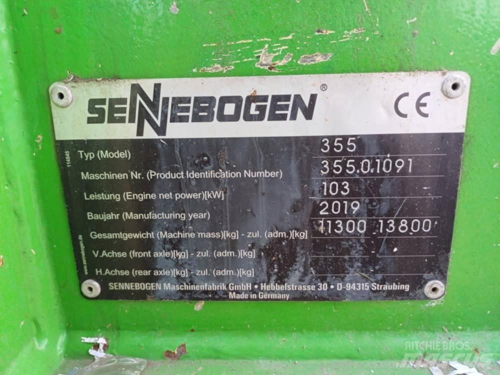 Sennebogen 355E Paleta de manipulare