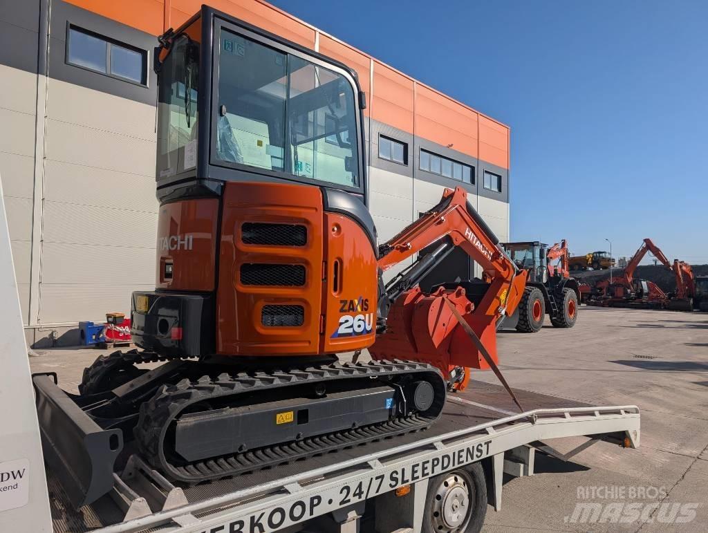 Hitachi ZX 26 U-6 Mini excavatoare < 7t