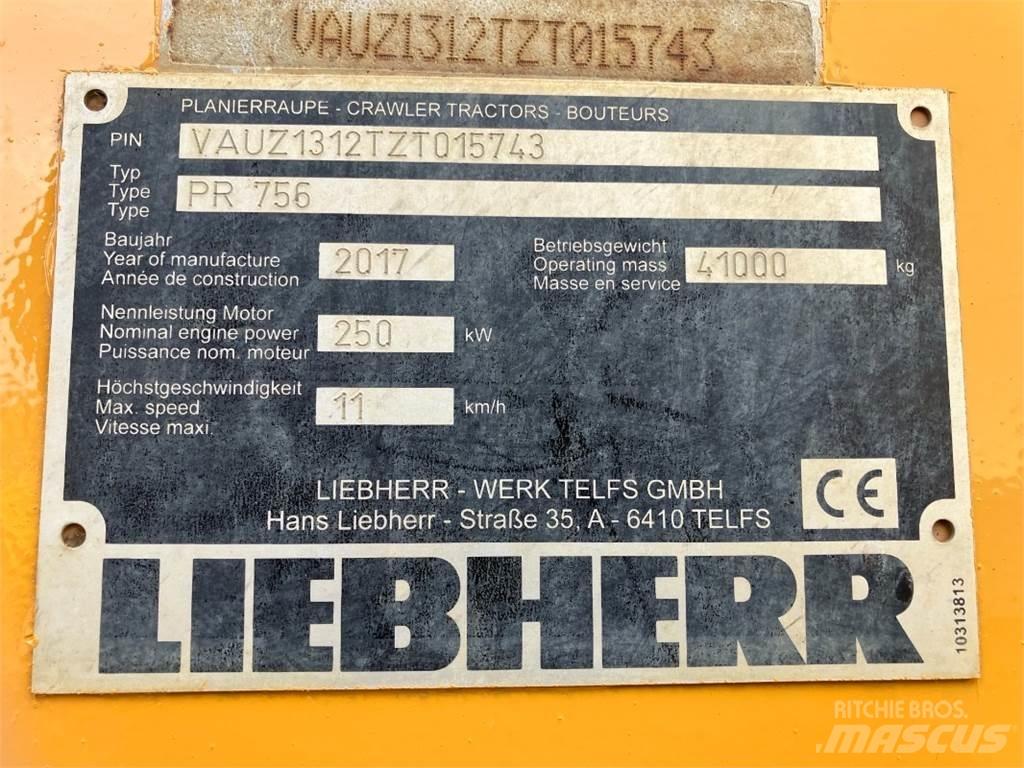 Liebherr PR756 Buldozere pe senile