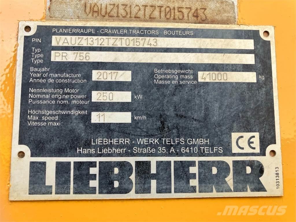 Liebherr PR756 Buldozere pe senile