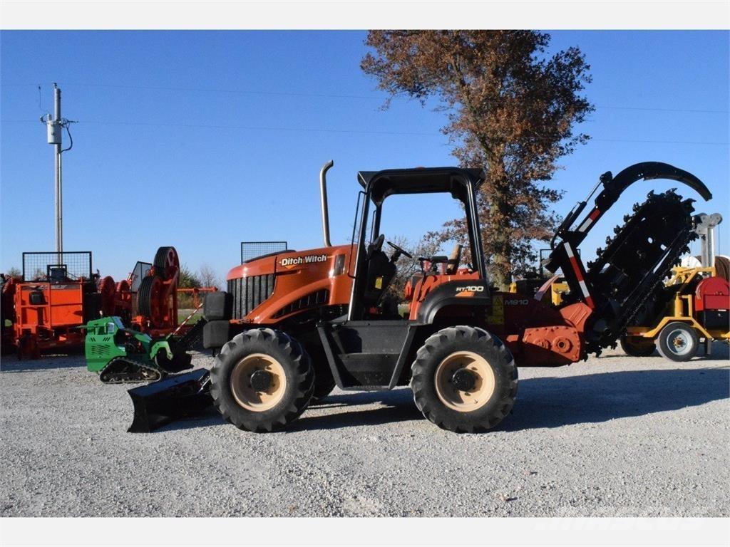 Ditch Witch RT100 Excavatoare de santuri