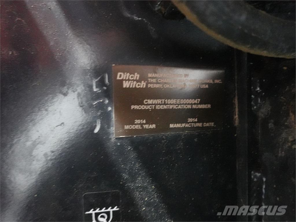 Ditch Witch RT100 Excavatoare de santuri