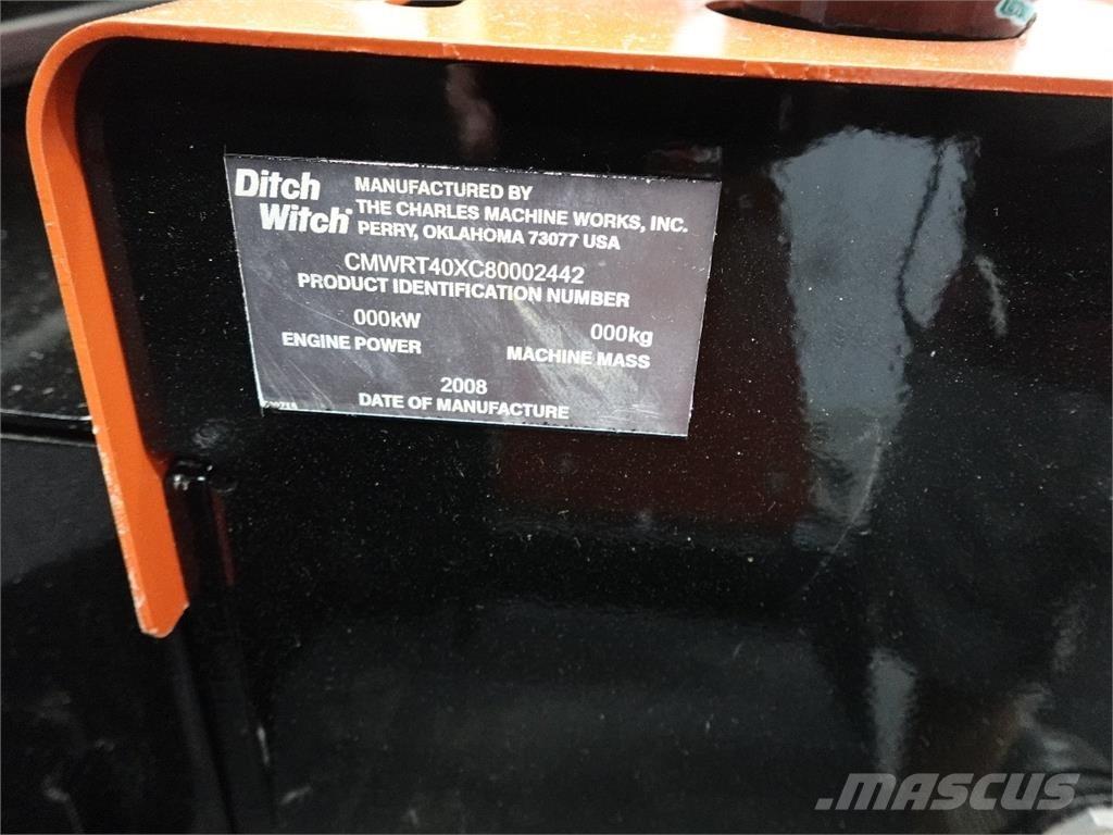 Ditch Witch rt40 Excavatoare de santuri