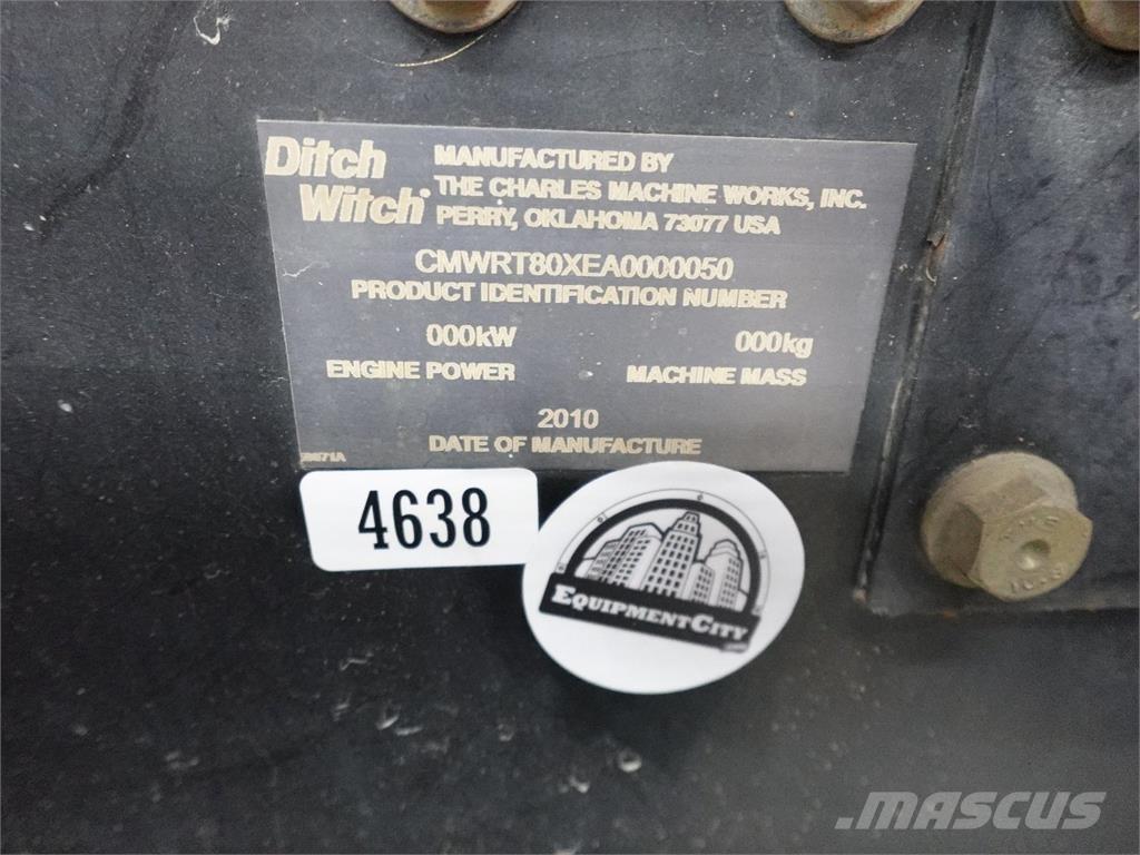 Ditch Witch RT80 Excavatoare de santuri