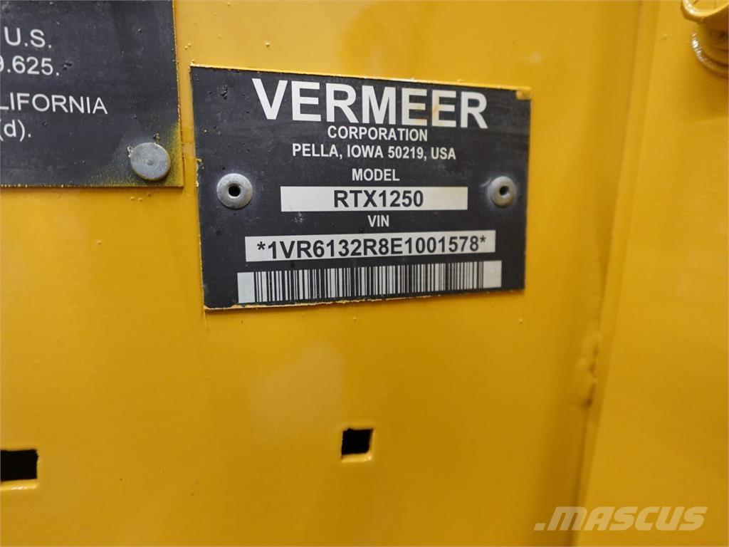 Vermeer RTX1250 Excavatoare de santuri