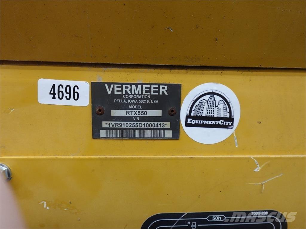 Vermeer RTX550 Excavatoare de santuri