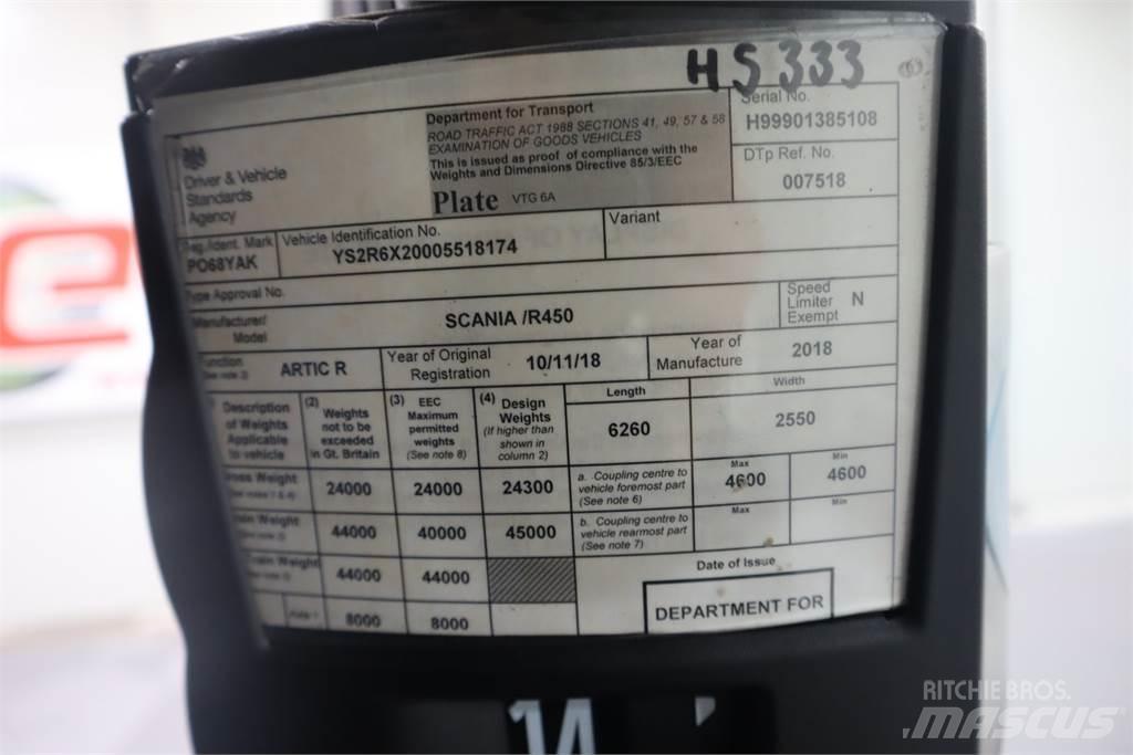 Scania R450 Autotractoare