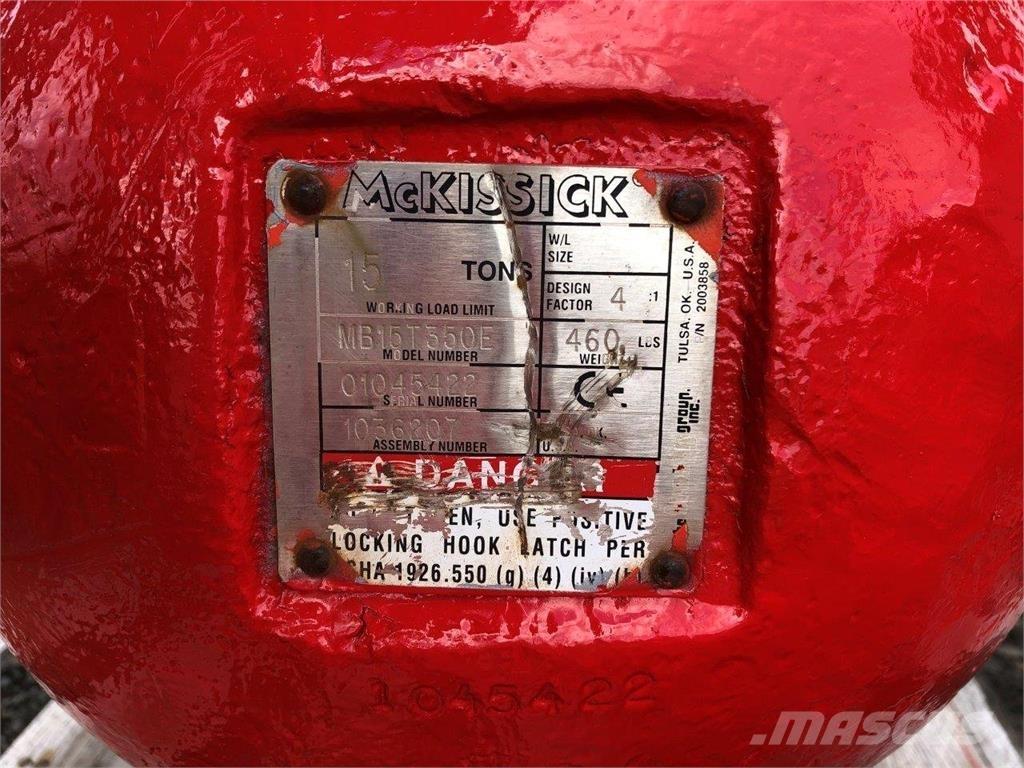  McKissick Piese si echipamente pentru macara