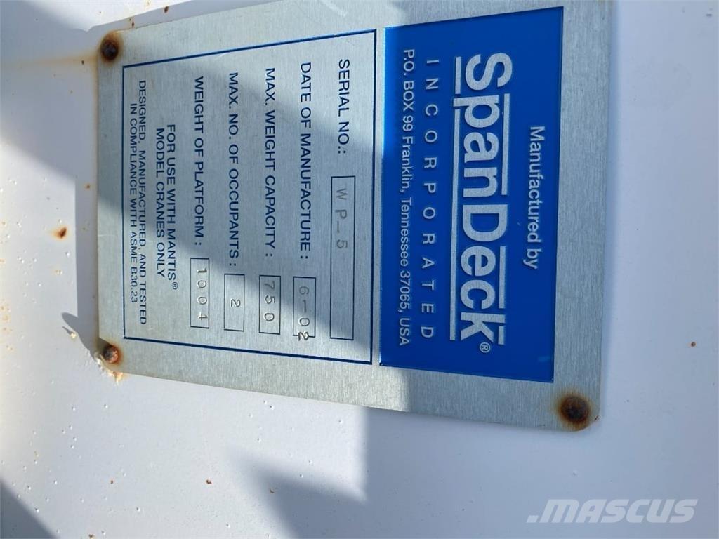  SpanDeck Piese si echipamente pentru macara
