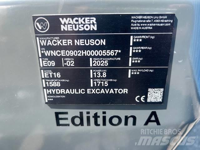 Wacker Neuson ET 16 Excavatoare pe șenile
