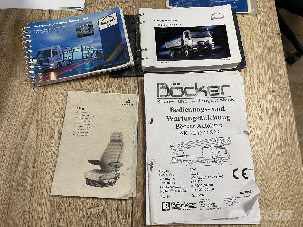 Böcker AK 32/1500 Macara pentru orice teren