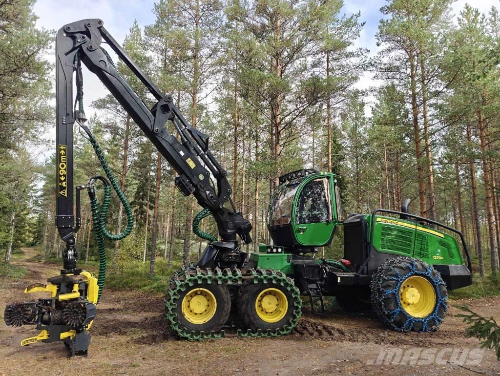 John Deere 1270 G Combine forestiere