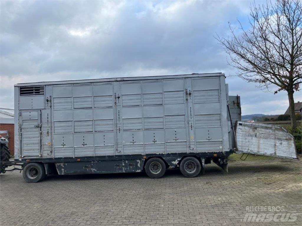 Pezzaioli 3-Stock Semi-remorci transport animale