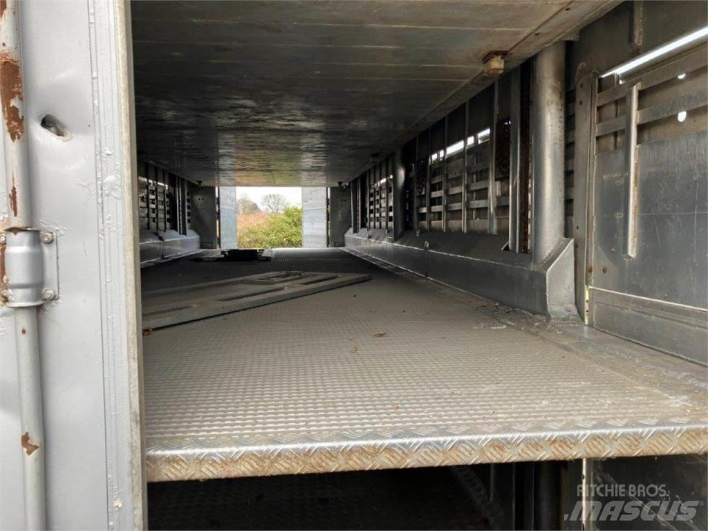 Pezzaioli 3-Stock Semi-remorci transport animale