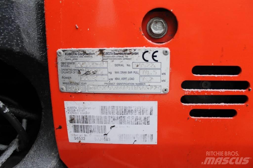 Kubota kx57-4 Mini excavatoare < 7t