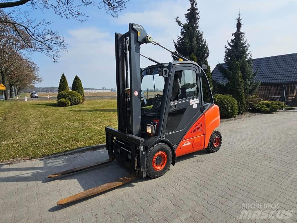 Linde H 35 D Stivuitor diesel