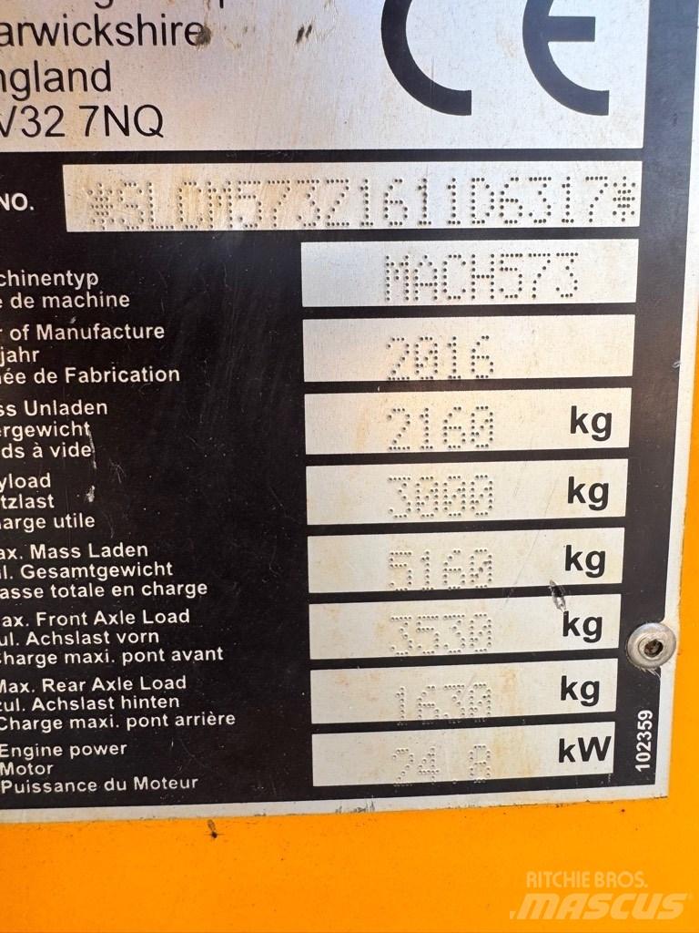 Thwaites 3 tonne Minitractor de teren