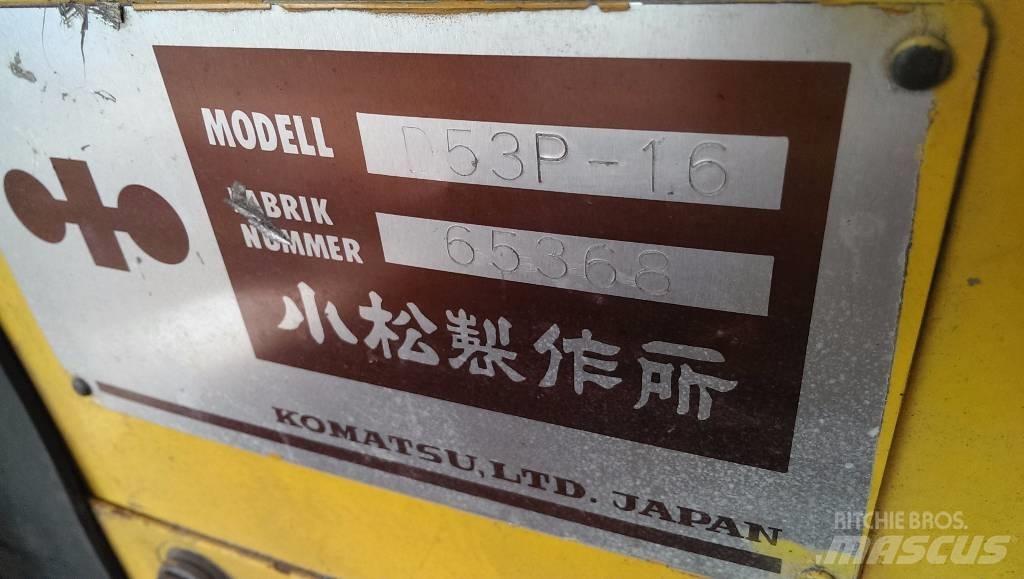 Komatsu D53P-16 Buldozere pe senile